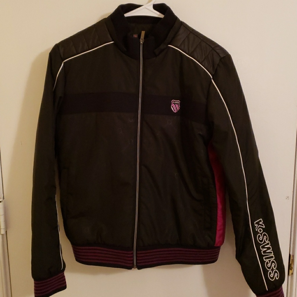 Warm kids k swiss sports suit